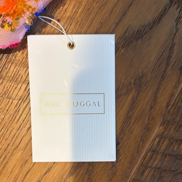 Mac Duggal Multicolor Floral Formal Dress - Picture 3 of 5